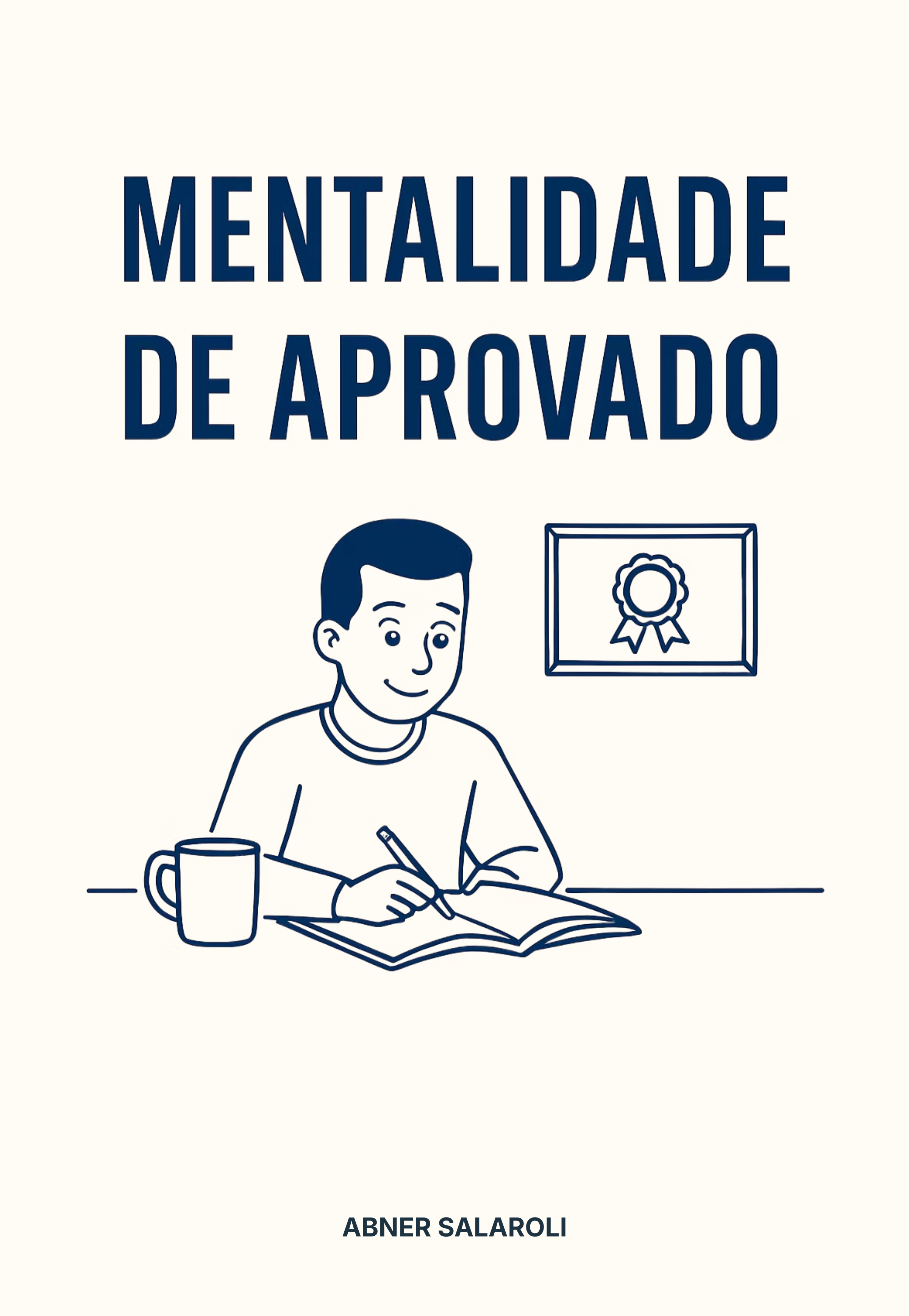 Capa do eBook Mentalidade de Aprovado